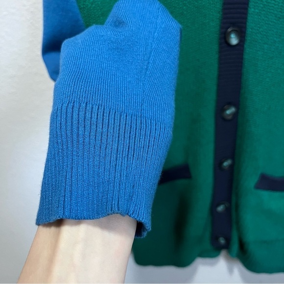 BP. Men's Colorblock Varsity Cardigan - Picture 6 of 7